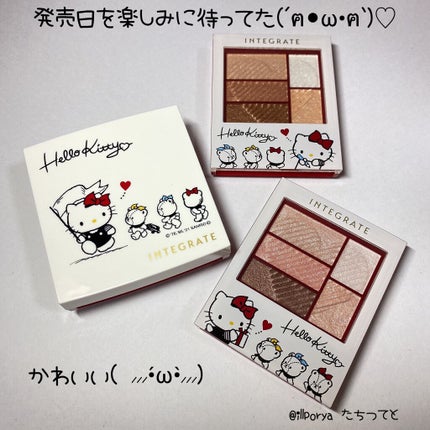 インテグレート プロフィニッシュファンデーション 特製セット Kのクチコミ「#INTEGRATE
#インテグレート
#ハローキティ
#限定デザイン
#トリプルレシピア.....」(2枚目)