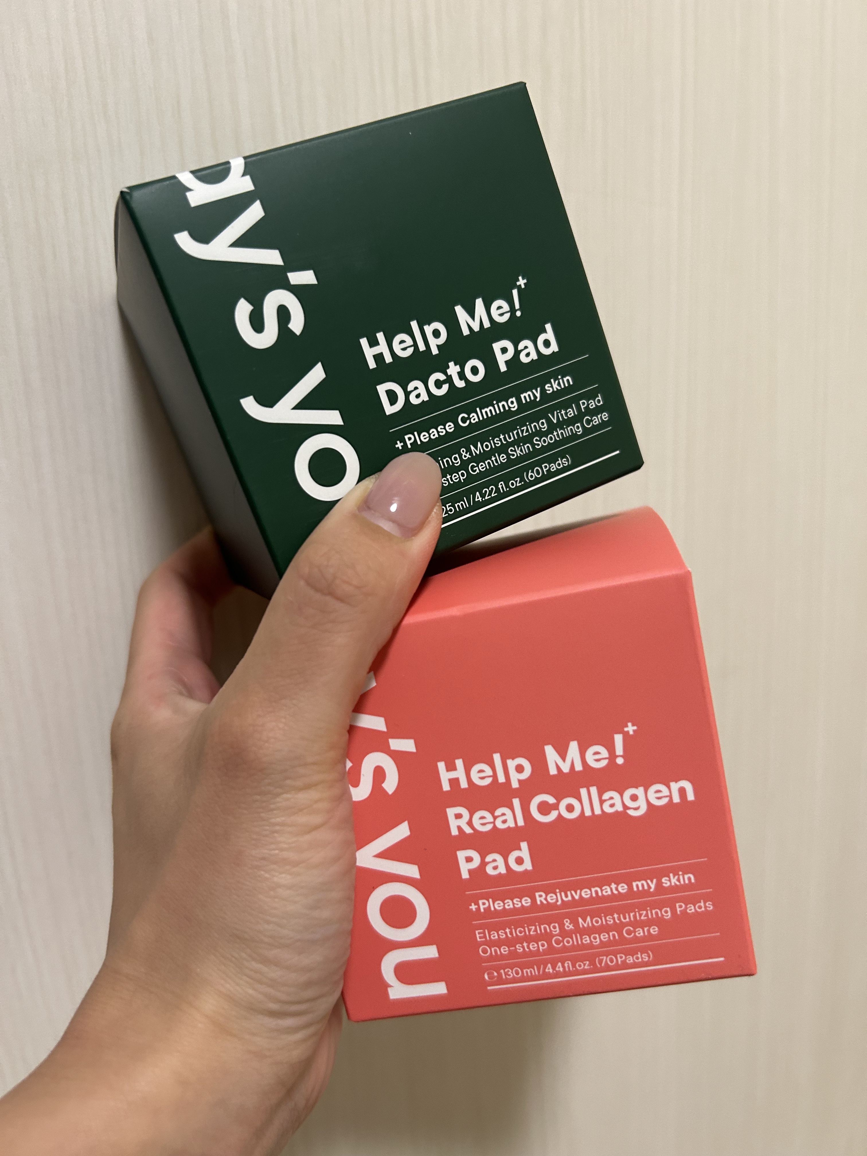 ヘルプミー! リアルコラーゲンパッド/One-day's you/トナーパッドを使ったクチコミ（1枚目）