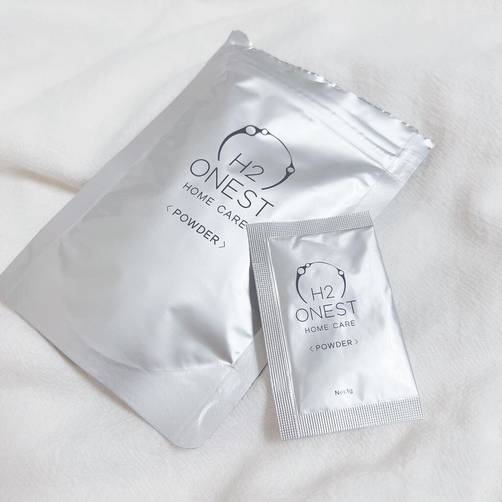 水素パウダー/H2 ONEST/洗い流すヘアトリートメントを使ったクチコミ(2枚目)