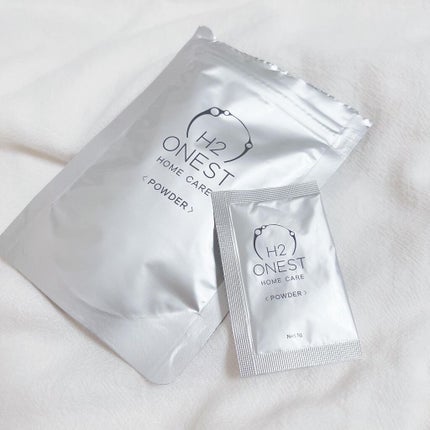 水素パウダー/H2 ONEST/洗い流すヘアトリートメントを使ったクチコミ(2枚目)