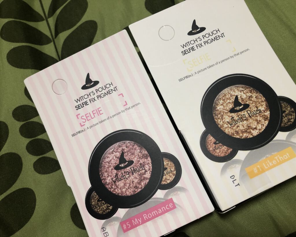 セルフィーフィックスピグメント/Witch's Pouch/単色アイシャドウを使ったクチコミ（1枚目）