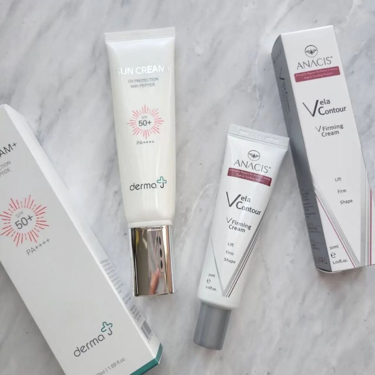 サンクリーム+/ DermaJ/日焼け止めクリームを使ったクチコミ(6枚目)