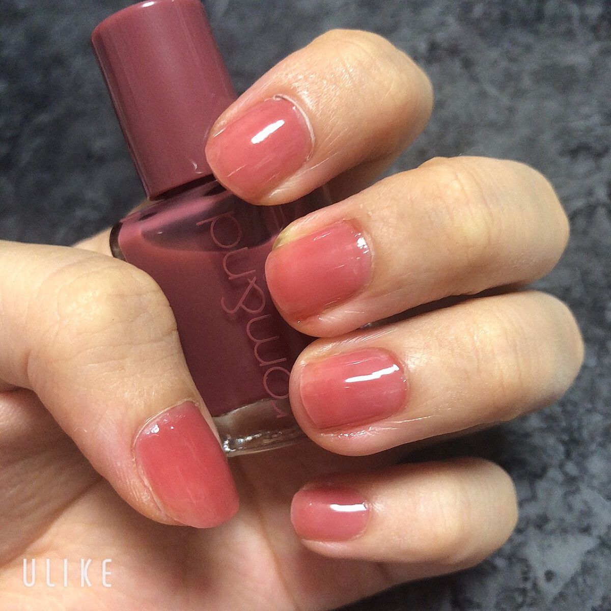 ムードペブルネイル/rom&nd/マニキュアを使ったクチコミ（2枚目）