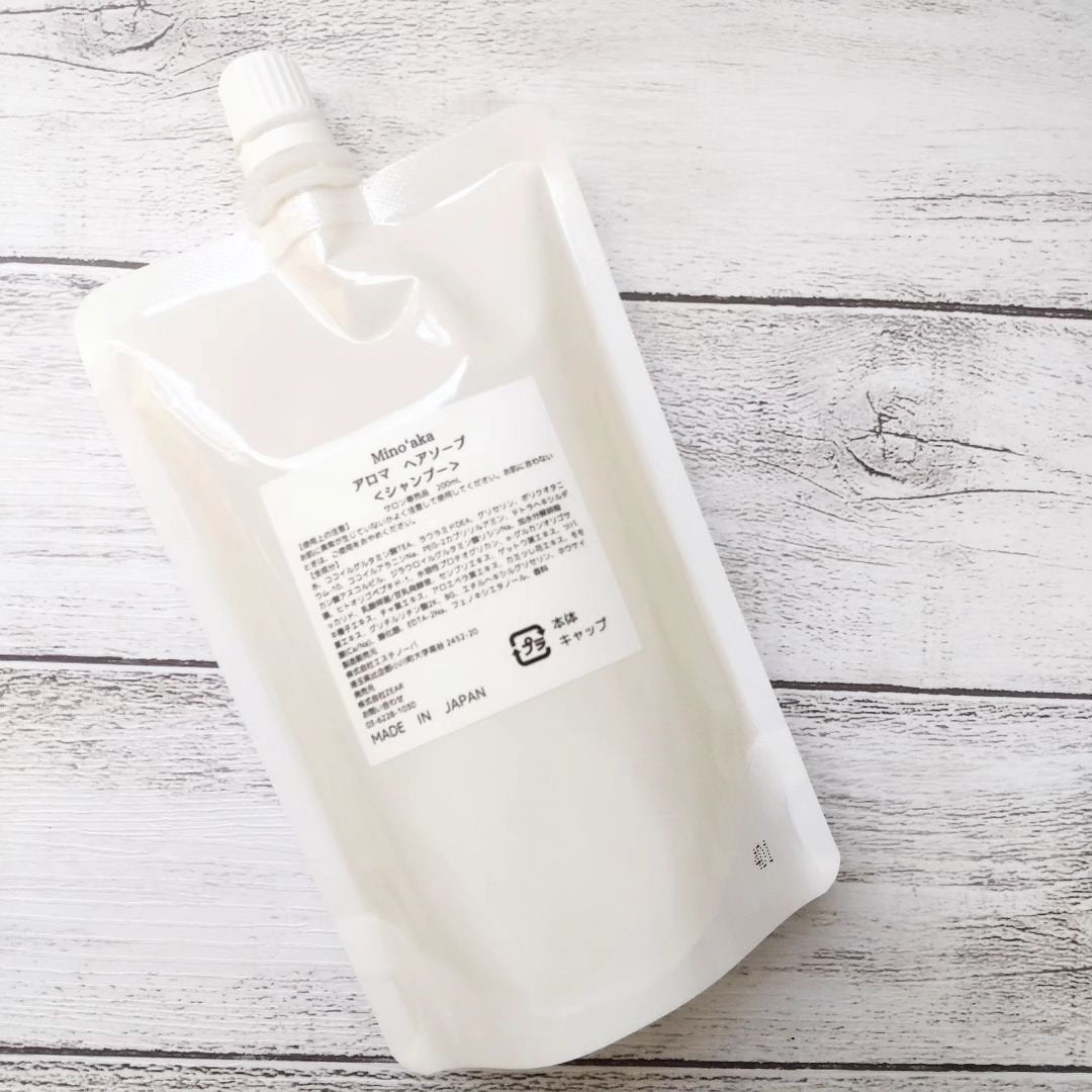 Minoʻakaアロマヘアソープ/ミノアカ/市販シャンプーを使ったクチコミ(4枚目)