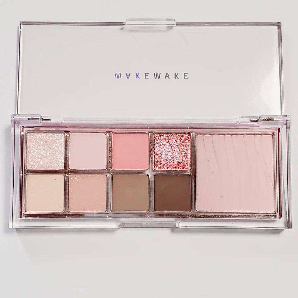 ミックスブラーリングアイパレット/wakemake/マルチパレットを使ったクチコミ（2枚目）