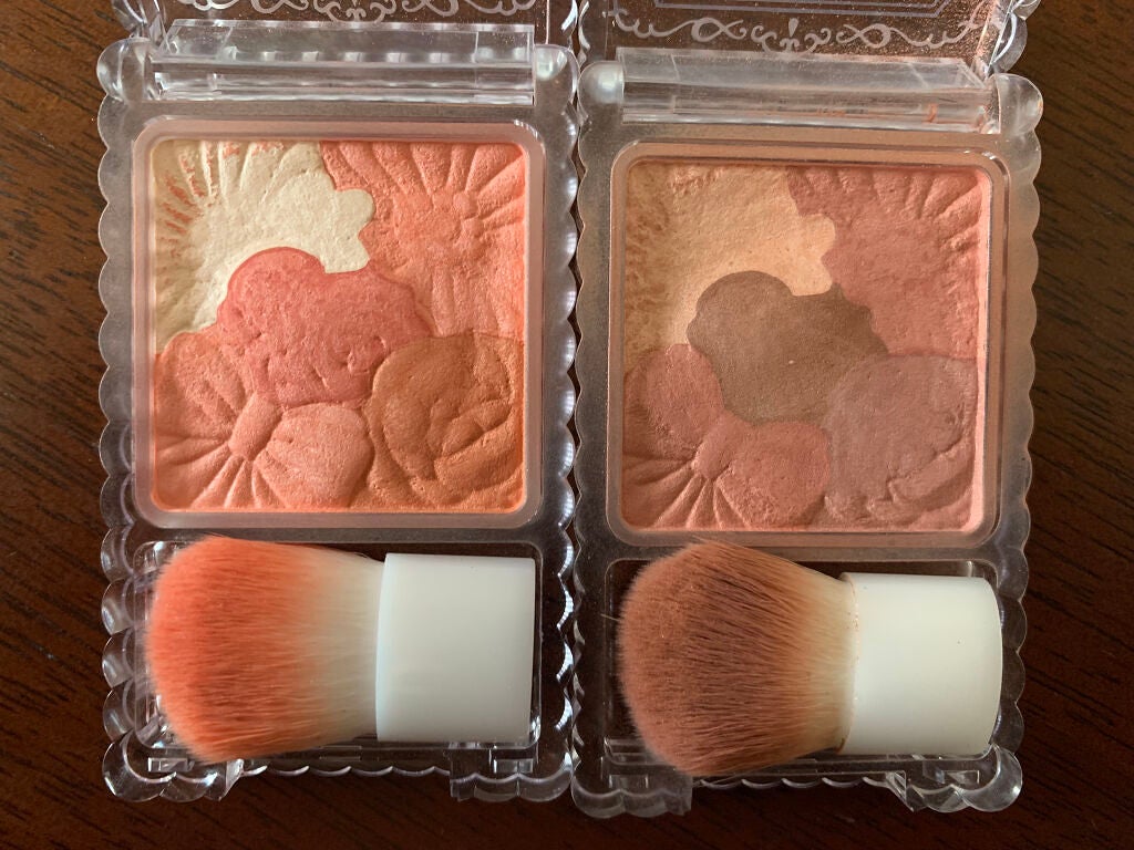 グロウフルールチークス/キャンメイク/パウダーチークを使ったクチコミ(2枚目)