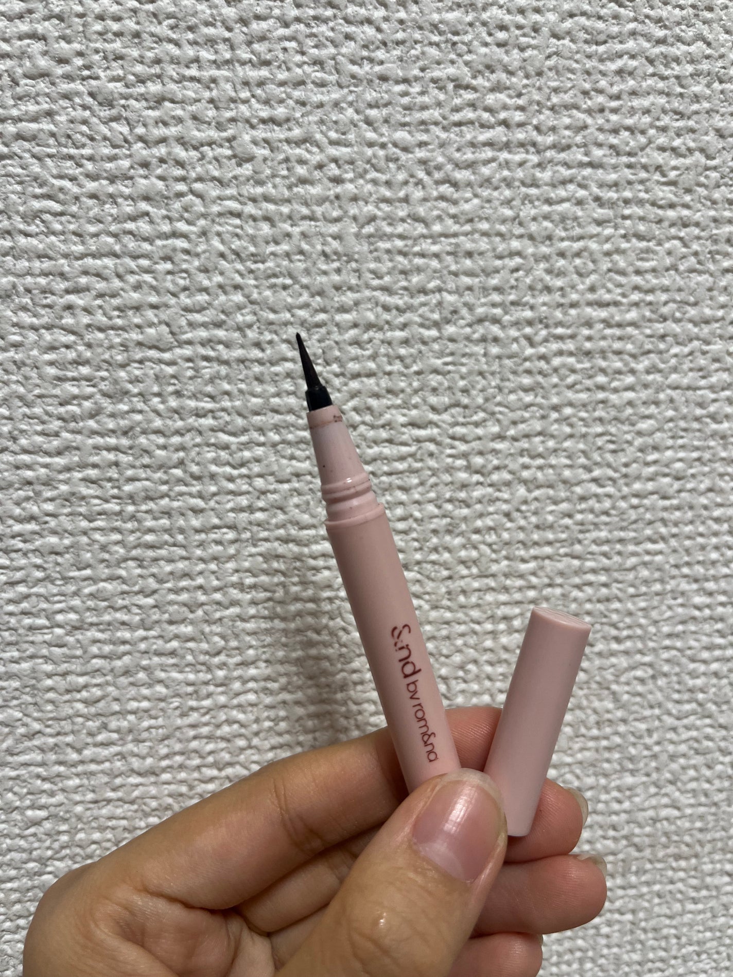 メロウドローアイライナー/&nd by rom&nd/リキッドアイライナーを使ったクチコミ(3枚目)