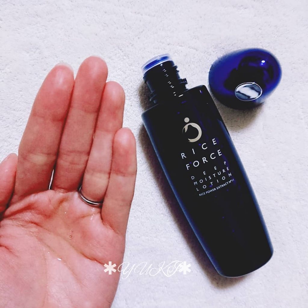 ディープモイスチュアローション/ライスフォース/化粧水を使ったクチコミ(4枚目)