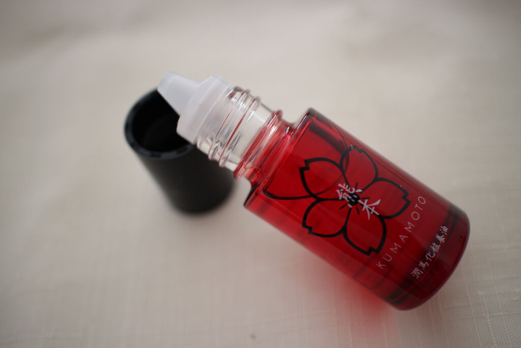 潤馬化粧養油/KUMAMOTO/フェイスオイルを使ったクチコミ（3枚目）