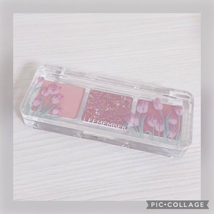 3色マロンアイシャドウパレット/LEEMEMBER/アイシャドウパレットを使ったクチコミ(5枚目)