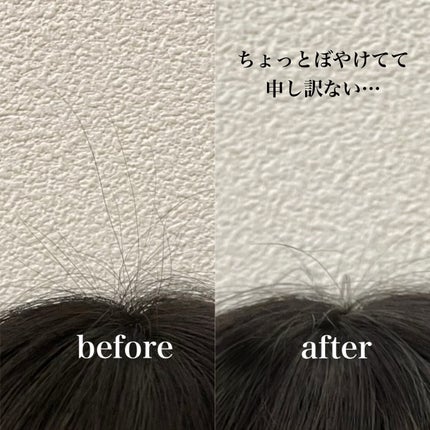 プロミルカルテ リペアヘアマスカラ/Promille/ヘアジェルを使ったクチコミ(2枚目)