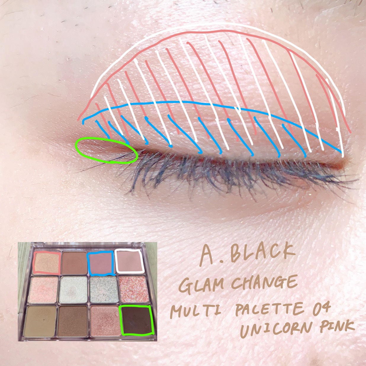 プリズムヴィーナス アイズ/Visée/アイシャドウパレットを使ったクチコミ（2枚目）