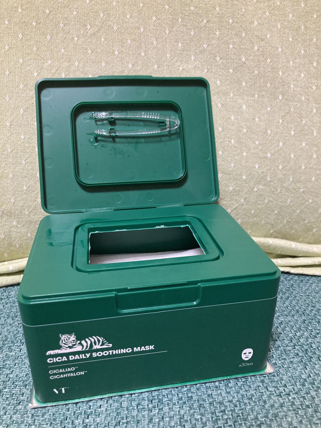 CICA デイリースージングマスク/VT/シートマスク・パックを使ったクチコミ（2枚目）