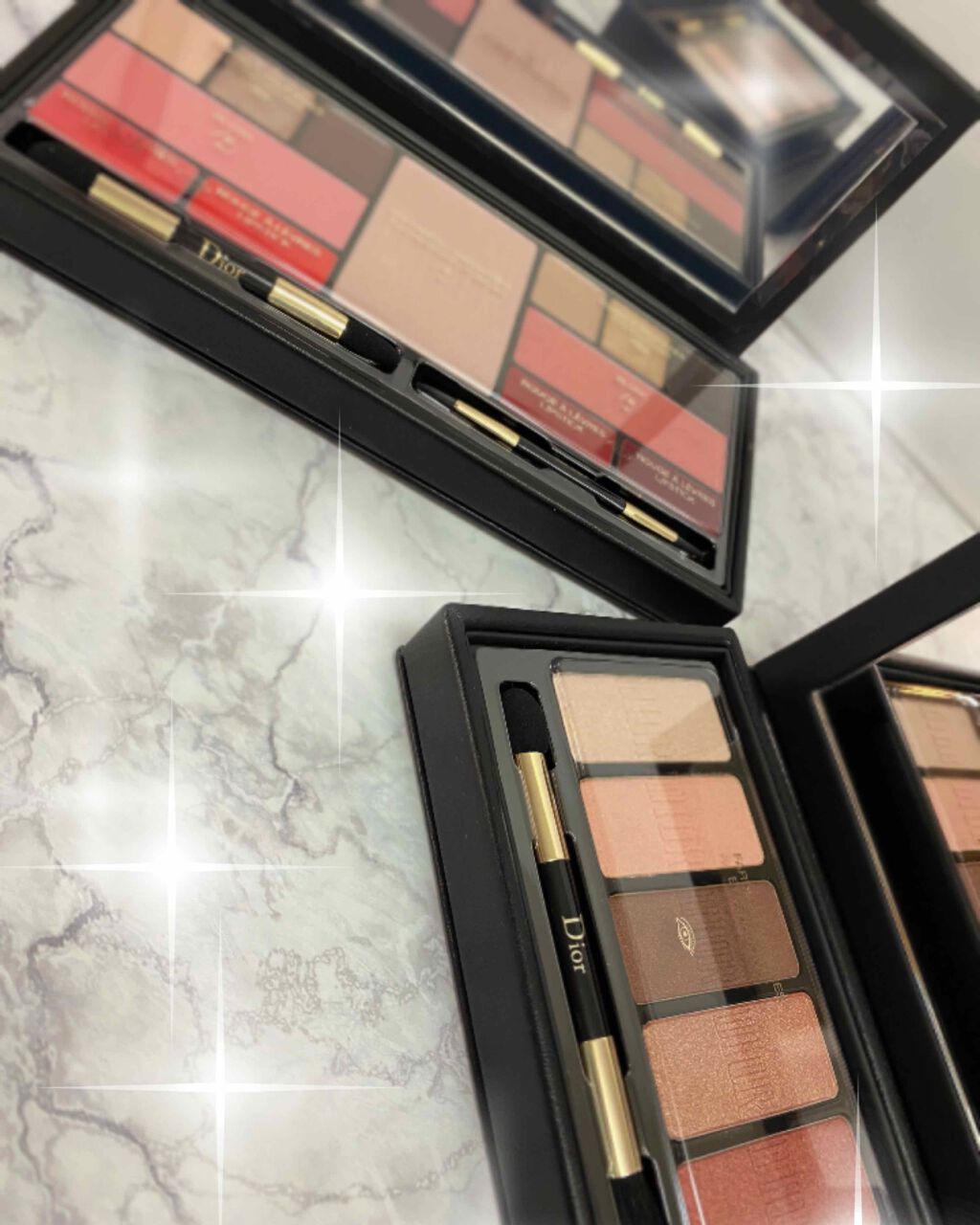 試してみた】Dior スパークリング マルチユース パレットの