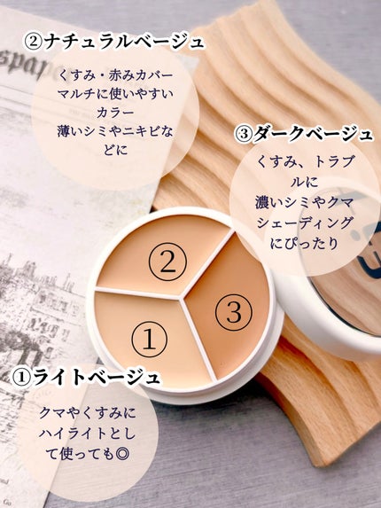 カバーアッププロコンシーラー/TFIT/パレットコンシーラーを使ったクチコミ(2枚目)