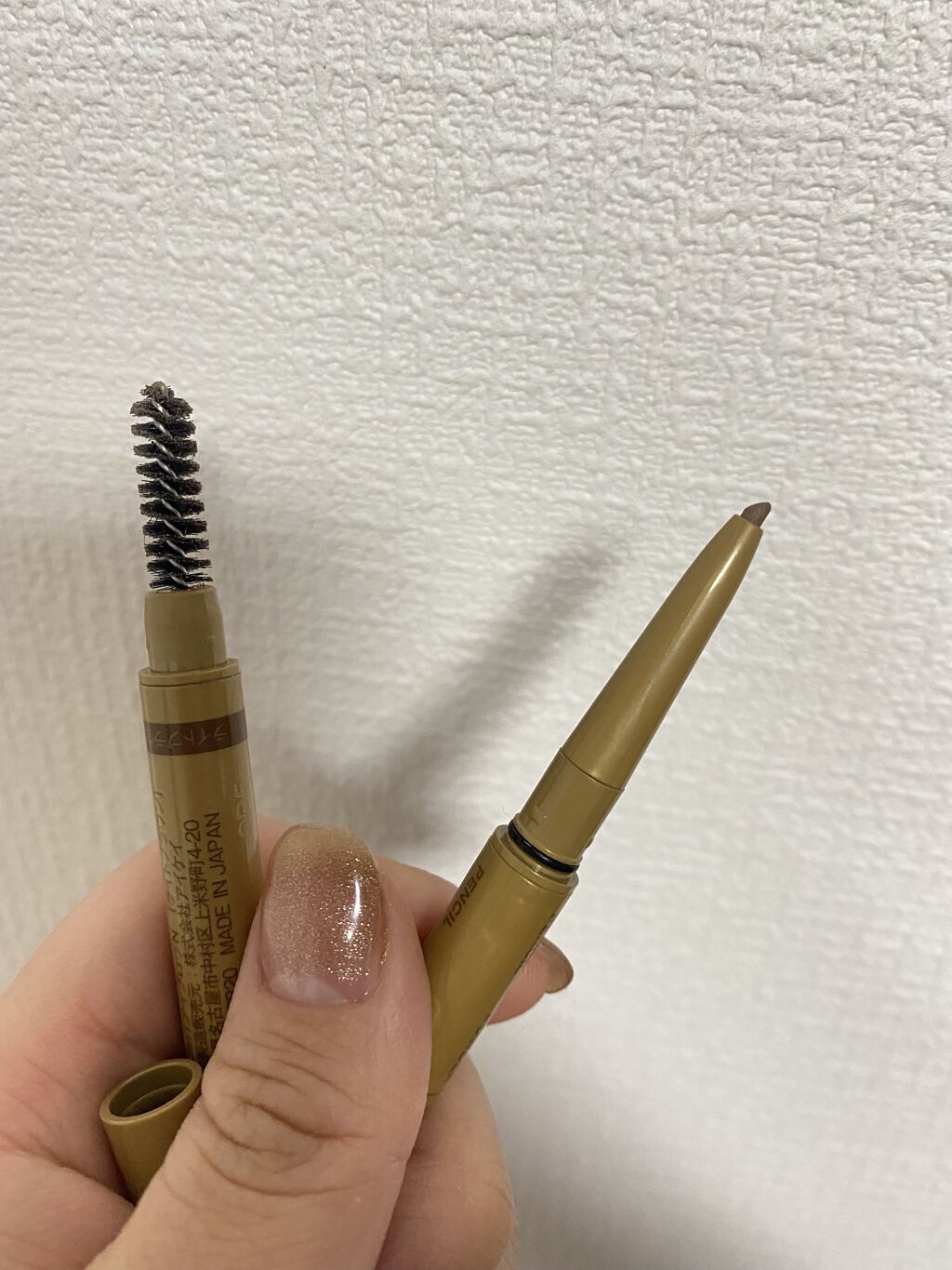 3in1アイブロウ ライトブラウン/LB/アイブロウペンシルを使ったクチコミ（3枚目）