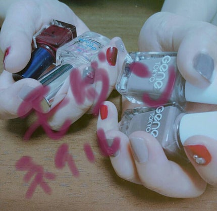 ジェルボリュームトップコート/キャンメイク/ネイルトップコートを使ったクチコミ(1枚目)