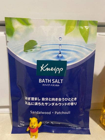 クナイプ バスソルト サンダルウッドの香り/クナイプ/無機塩系入浴剤を使ったクチコミ(1枚目)