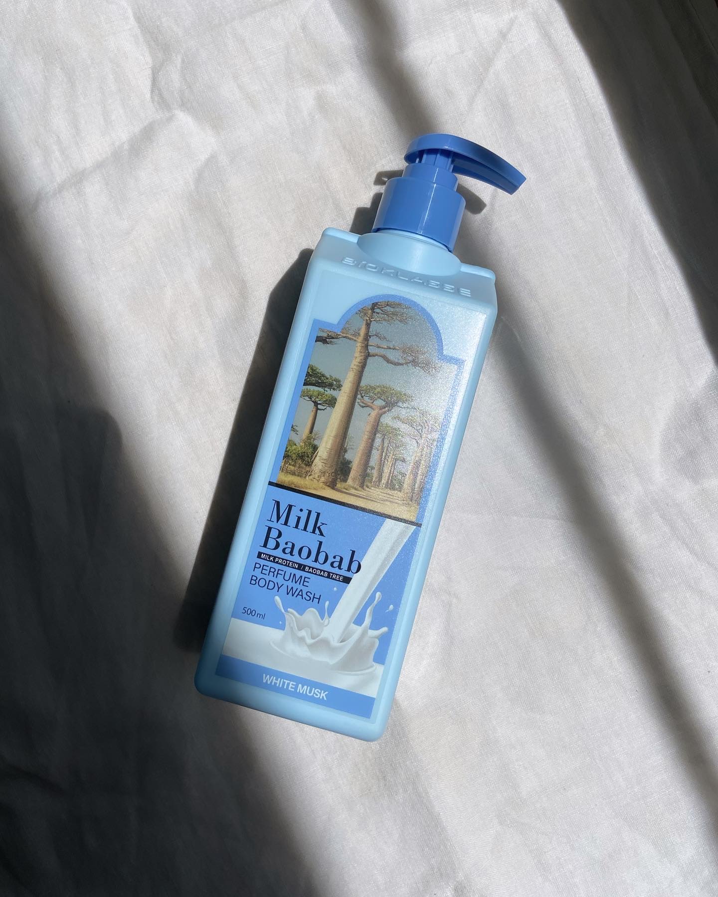 ミルクバオバブ パフュームボディウォッシュ ホワイトムスク/ミルクバオバブ/ボディソープを使ったクチコミ（1枚目）