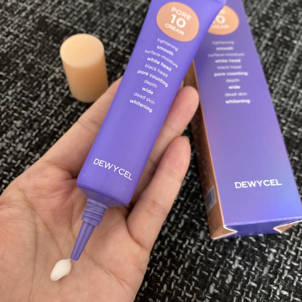 ポアーテンクリーム/DEWYCEL/化粧下地を使ったクチコミ（1枚目）