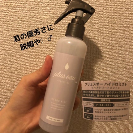 ハイドロミストN/plus eau/アウトバストリートメントを使ったクチコミ(1枚目)
