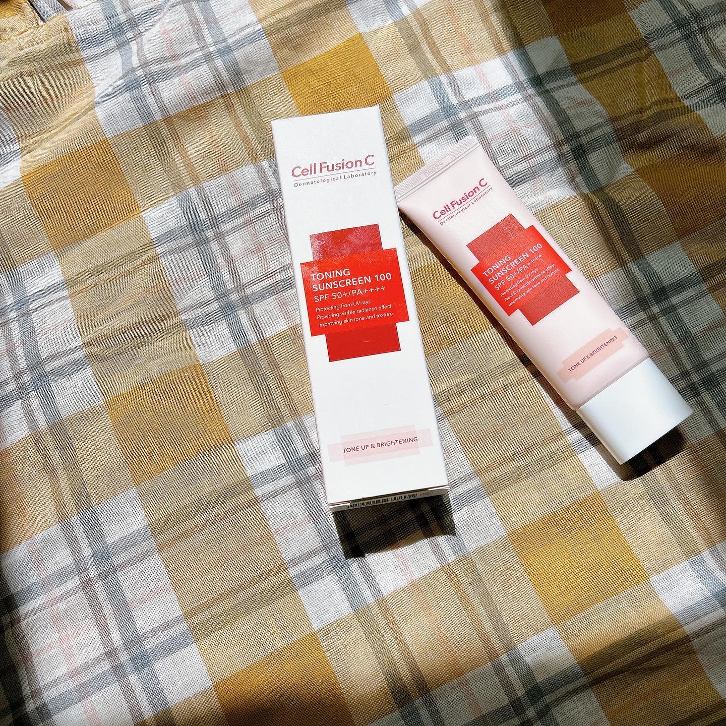 トーニングサンスクリーン100/Cell Fusion C(セルフュージョンシー)/日焼け止めクリームを使ったクチコミ（3枚目）