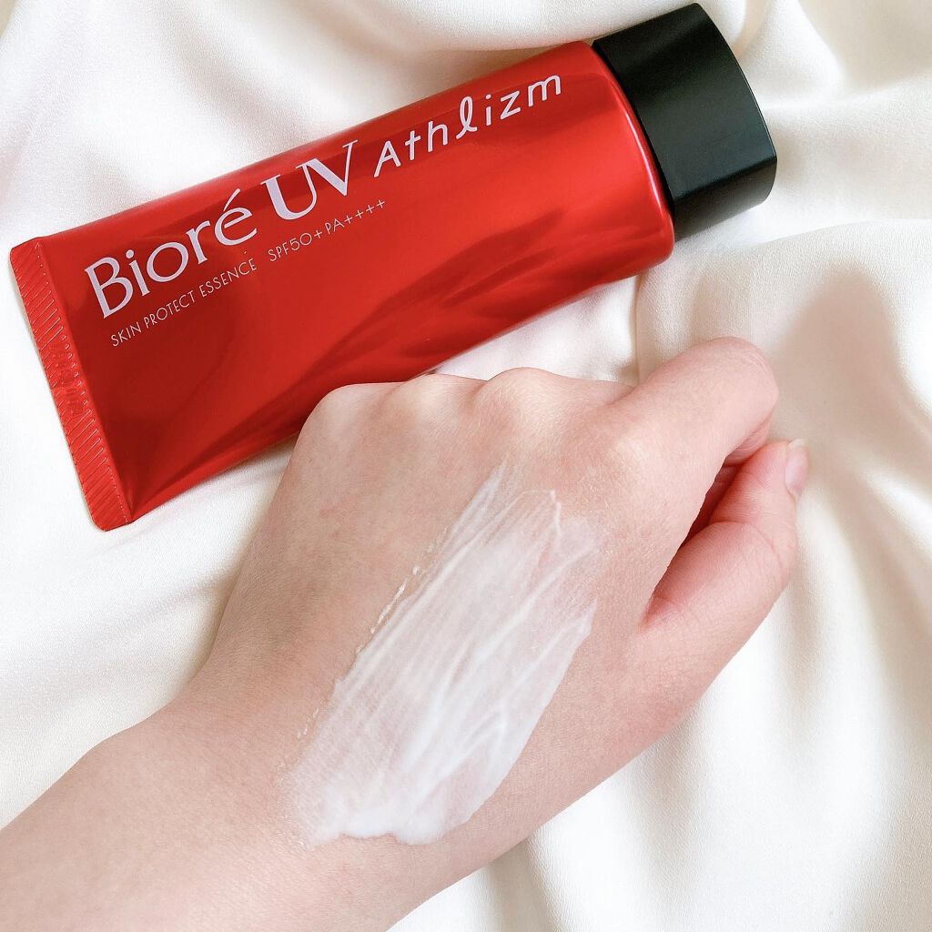 UV  アスリズム スキンプロテクトエッセンス/ビオレ/日焼け止めローションを使ったクチコミ(4枚目)