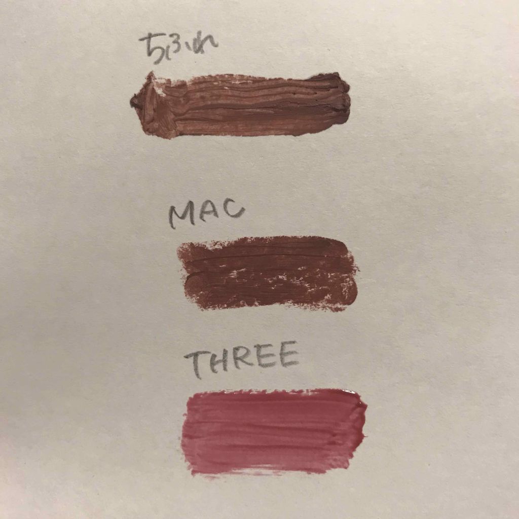 シマリング リップジャム/THREE/リップグロスを使ったクチコミ（2枚目）