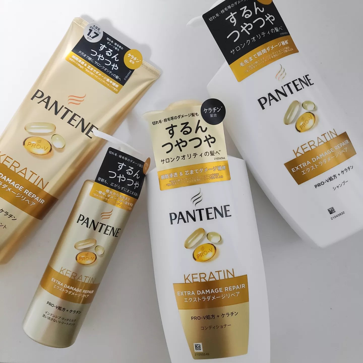 エクストラダメージリペア シャンプー/コンディショナー シャンプー400ml/パンテーン/市販シャンプーを使ったクチコミ（1枚目）