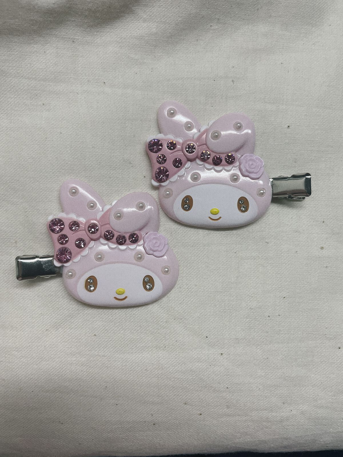 前髪クリップ/サンリオ/ヘアアクセサリーを使ったクチコミ（3枚目）