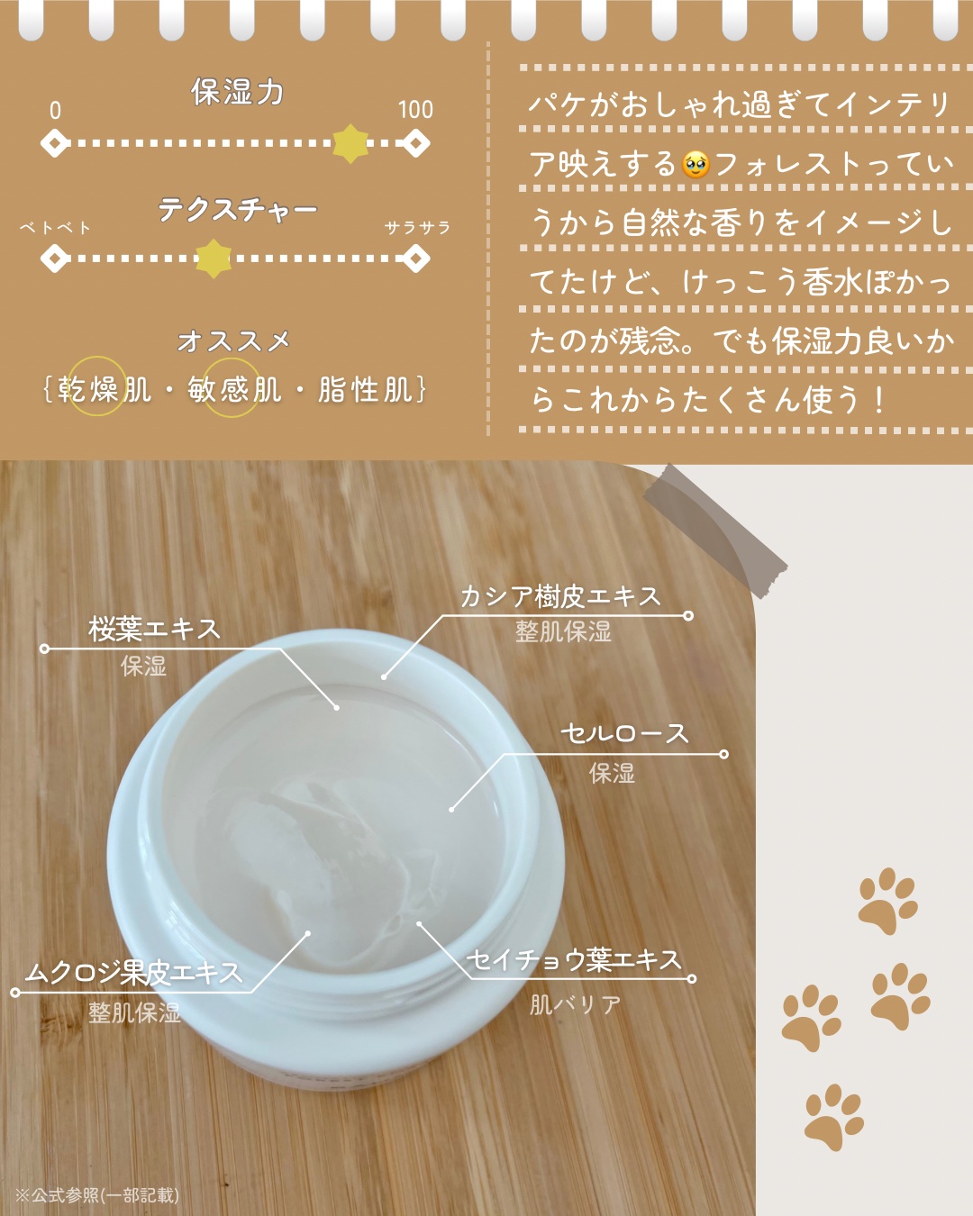 バウム アロマティック ハンドクリーム n フォレスト エンブレイス/BAUM/ハンドクリームを使ったクチコミ（3枚目）