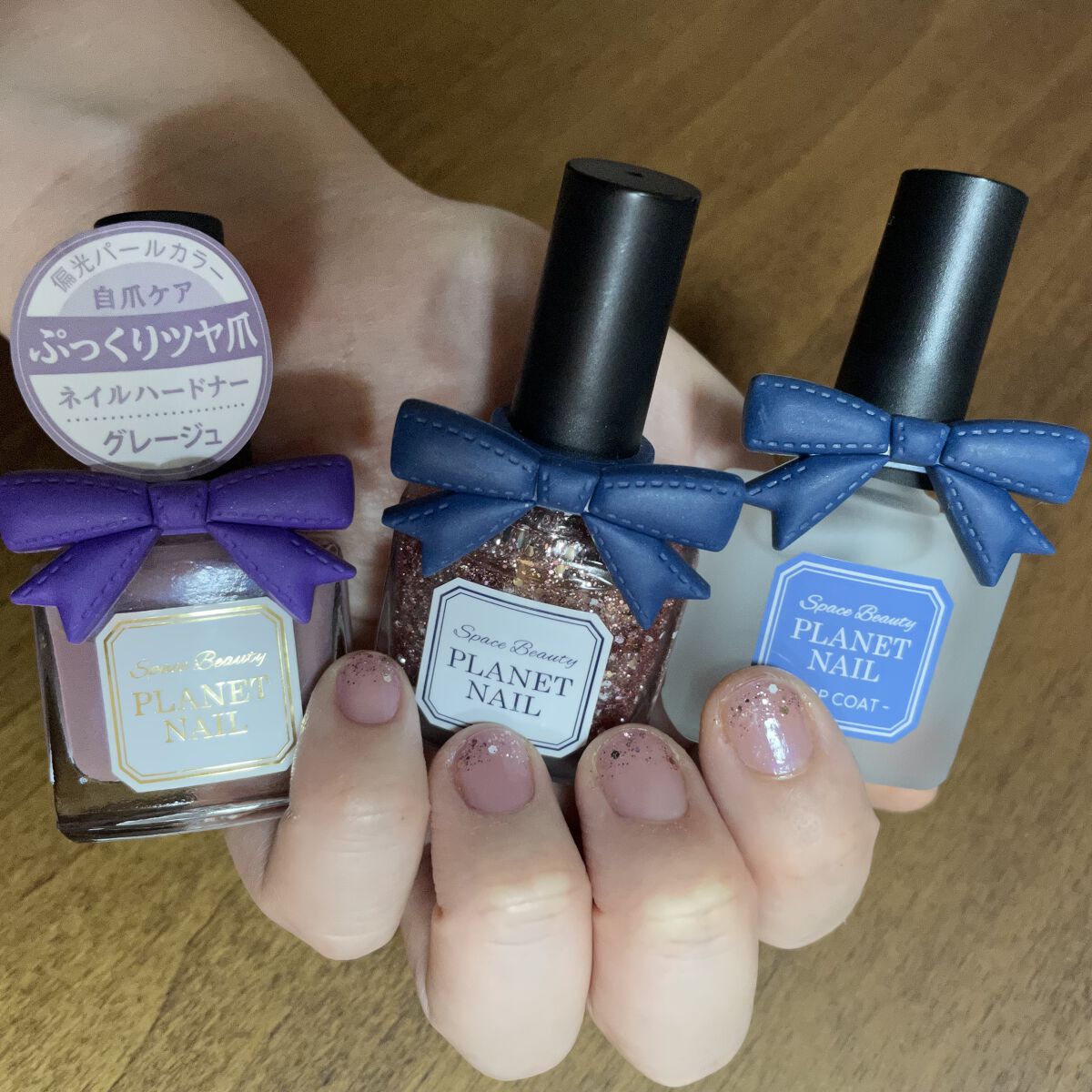 ネイルポリッシュ PLB07 点描天体のアレゴリー【旧】/PLANET NAIL/マニキュアを使ったクチコミ（2枚目）