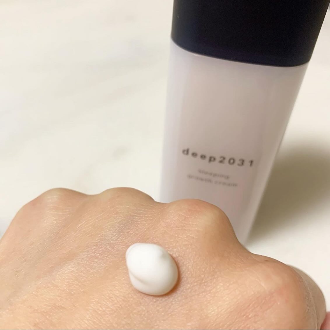 スリーピング グロースクリーム/deep2031/フェイスクリームを使ったクチコミ（2枚目）