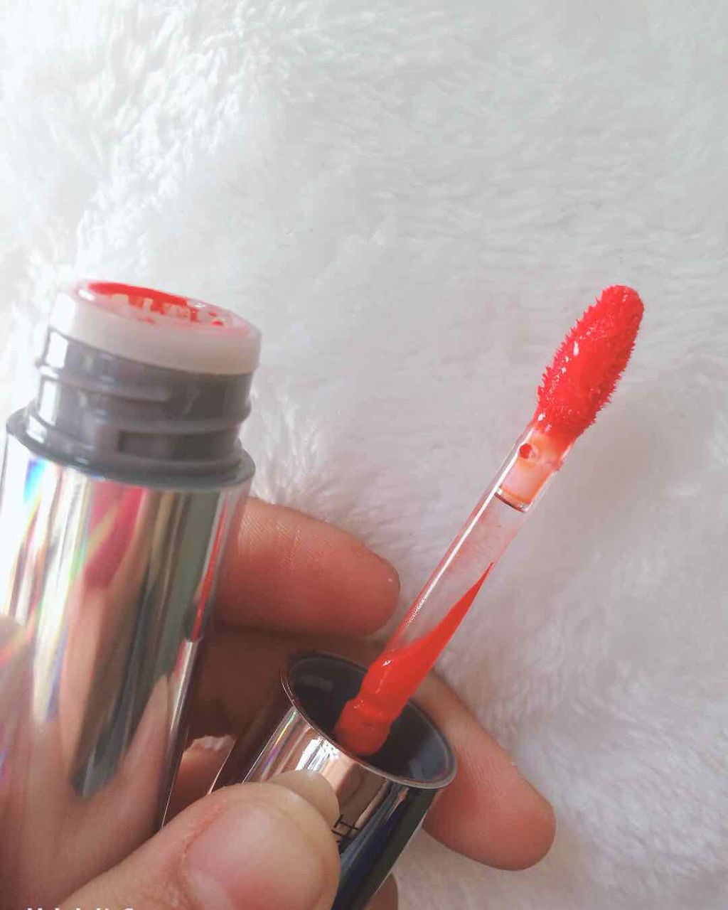 アピュー ウォーターライト ティント/A’pieu/リップティントを使ったクチコミ（2枚目）