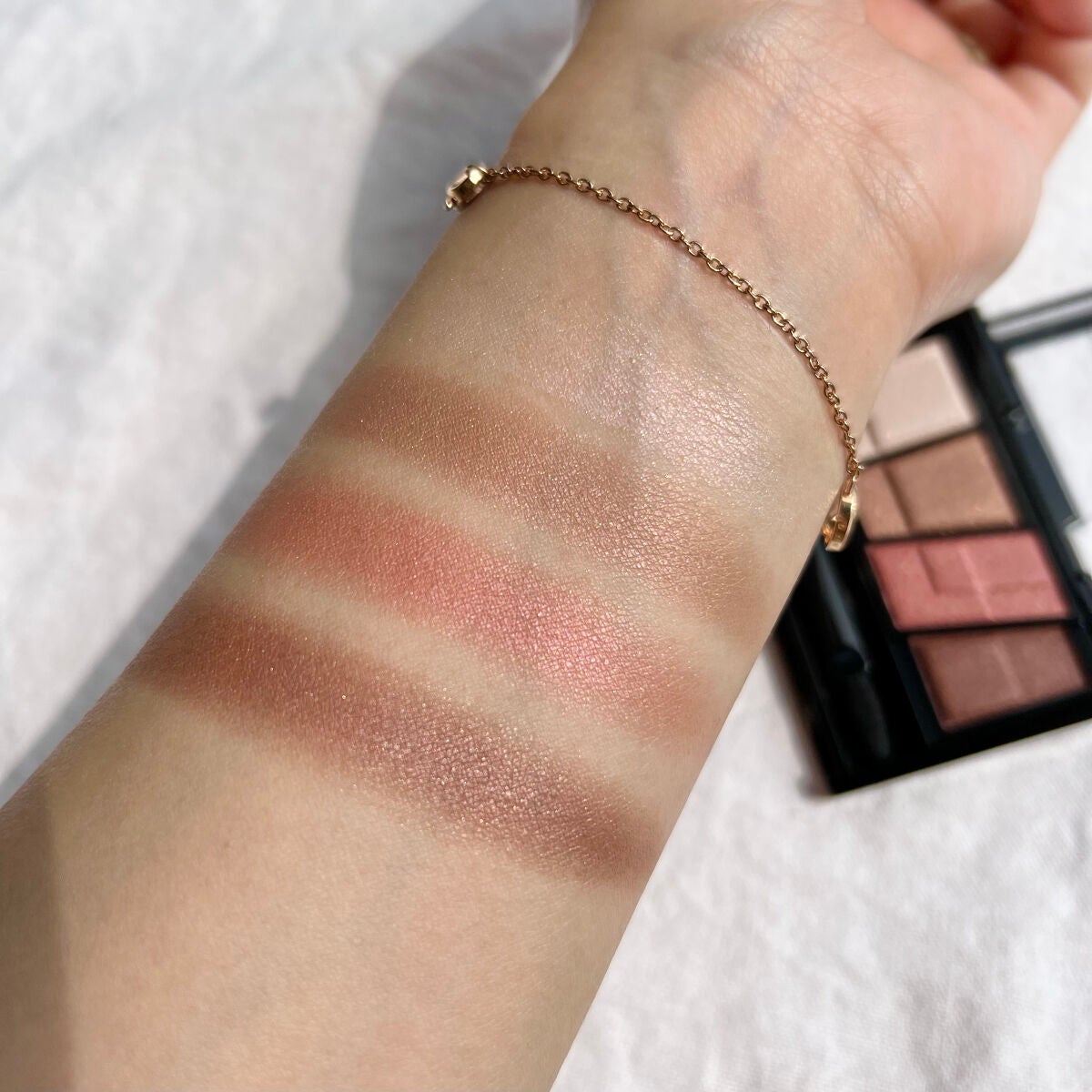 デザイニングブラウンアイズ/KATE/アイシャドウパレットを使ったクチコミ(8枚目)