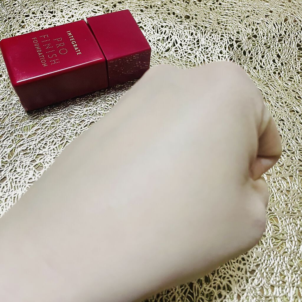 プロフィニッシュリキッド/インテグレート/リキッドファンデーションを使ったクチコミ（2枚目）
