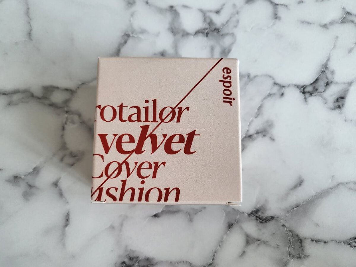 プロテーラービーベルベットカバークッション/espoir/クッションファンデーションを使ったクチコミ(1枚目)