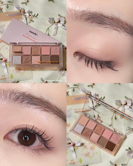 MDショールモーメント アイシャドウパレット/mude/アイシャドウパレットを使ったクチコミ(8枚目)