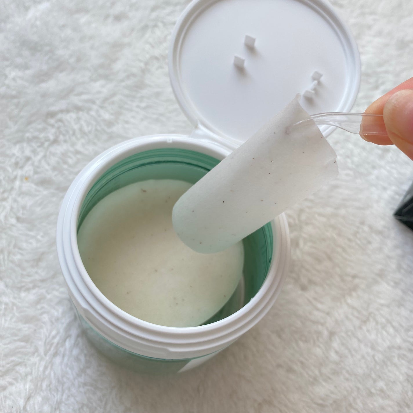 シカマヌ コットンクリアパッド/parnell/トナーパッドを使ったクチコミ(7枚目)