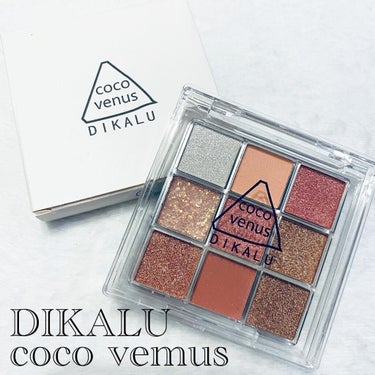 coco vemus minimulti eye color palette/DIKALU/パウダーアイシャドウを使ったクチコミ（1枚目）