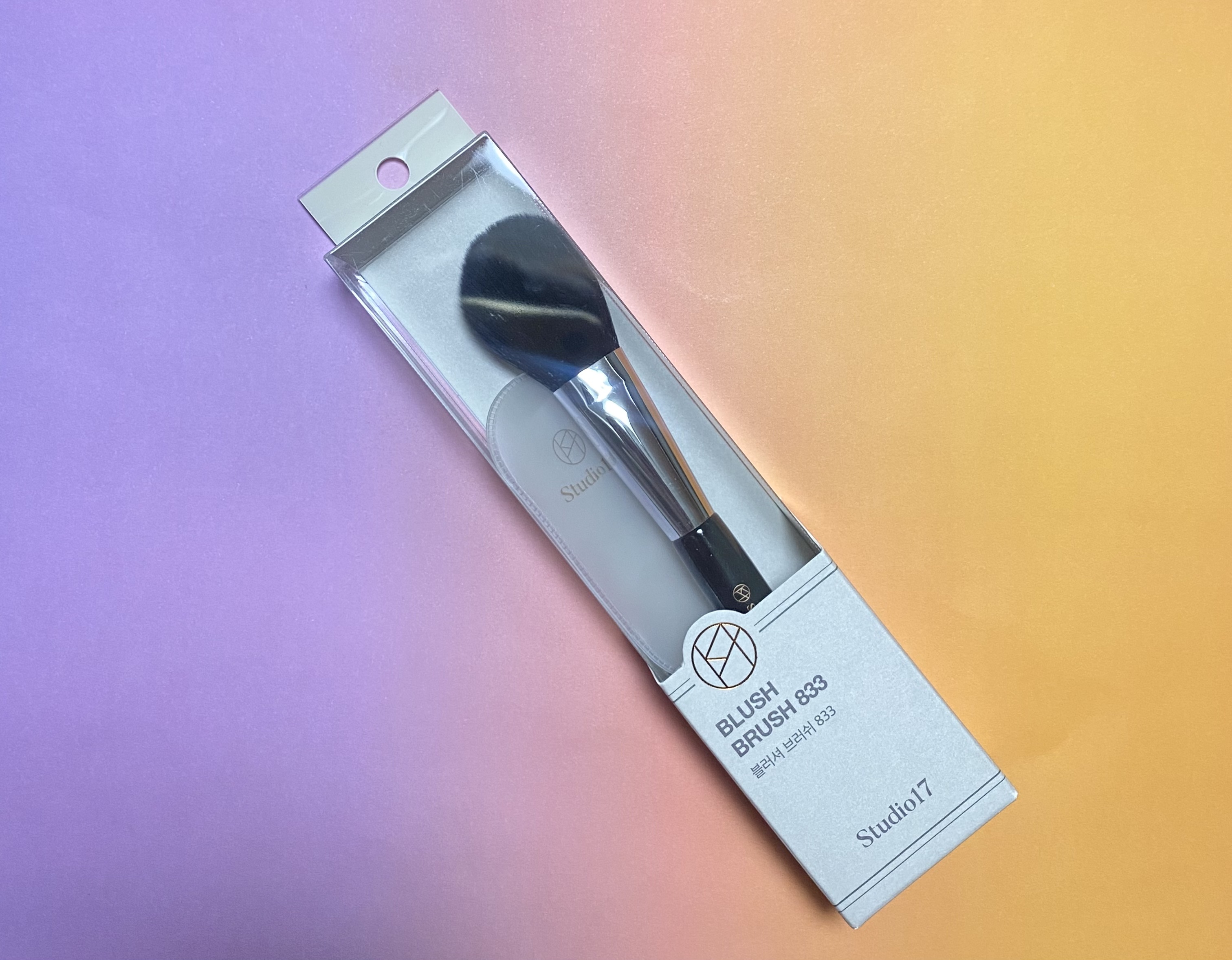 BLUSH BRUSH 833/Studio17/メイクブラシを使ったクチコミ（1枚目）