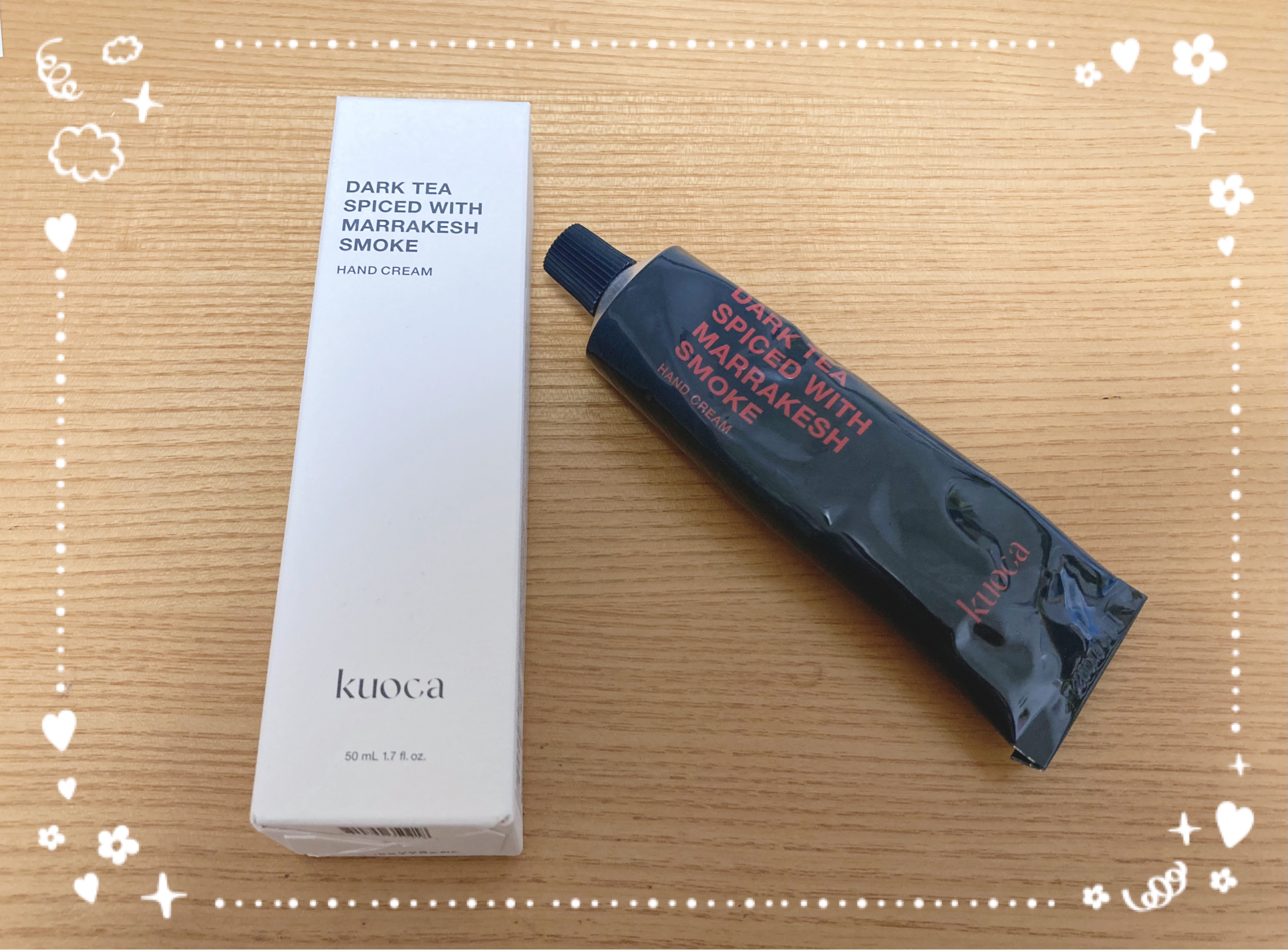 ダークティー ハンドクリーム/KUOCA/ハンドクリームを使ったクチコミ（1枚目）
