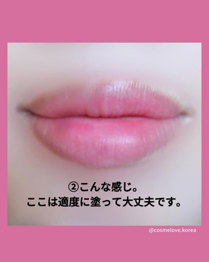 rom&nd ブラーファッジティント/rom&nd/リップティントを使ったクチコミ(4枚目)