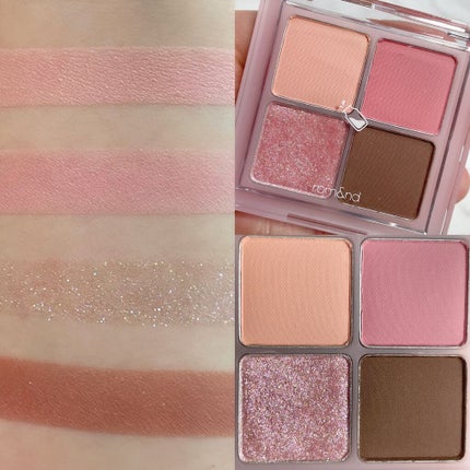 ジューシーラスティングティント/rom&nd/リップティントを使ったクチコミ(4枚目)