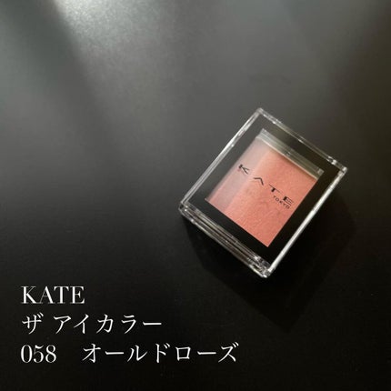 ケイト ザ アイカラー 058/KATE/単色アイシャドウを使ったクチコミ(1枚目)