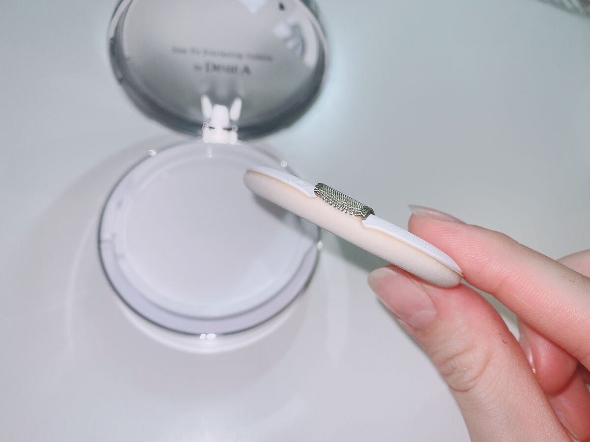 スリムフィット エバーラスティング クッション/Dear.A/クッションファンデーションを使ったクチコミ(5枚目)