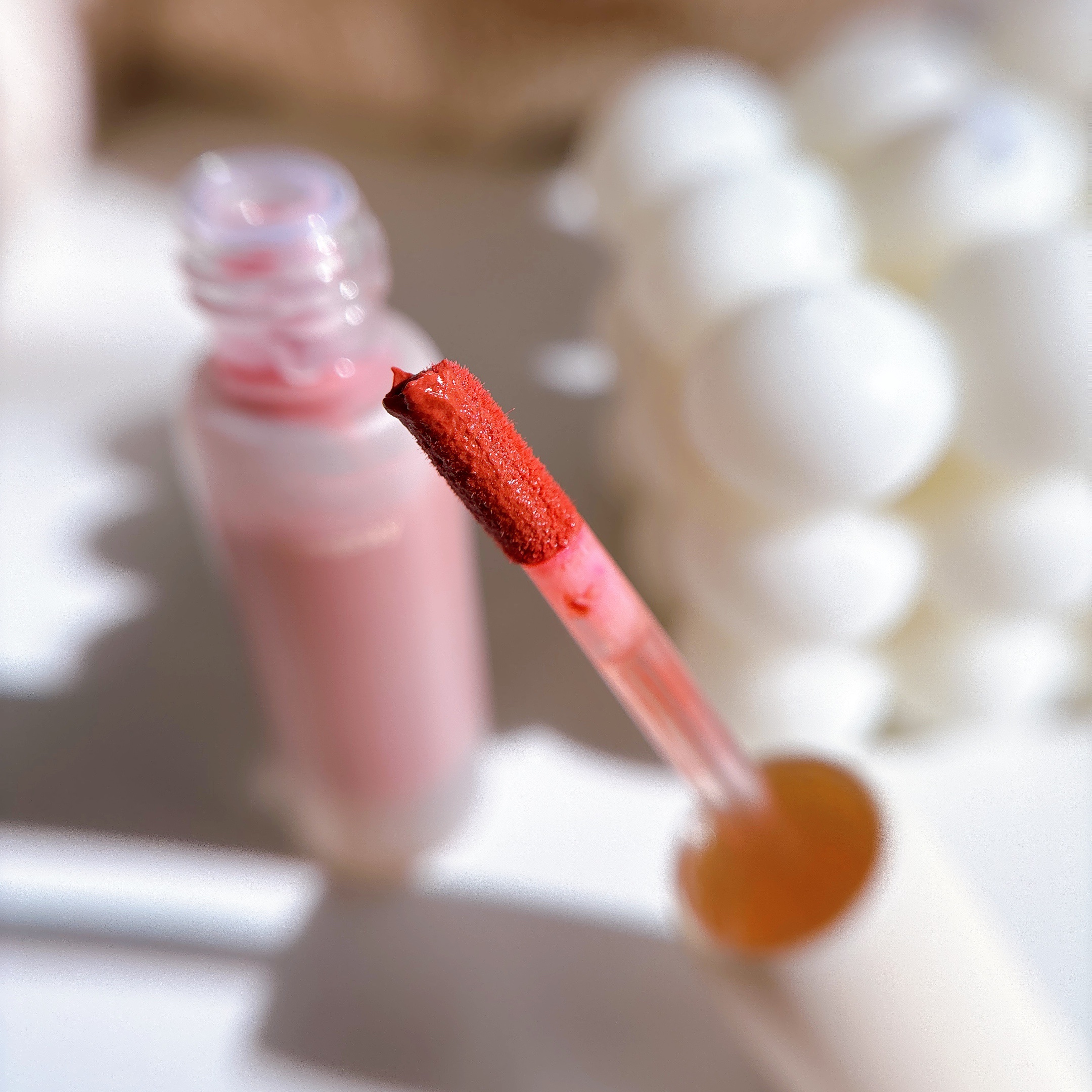 デイリームードマットリキッド/nuegray/リップグロスを使ったクチコミ（3枚目）