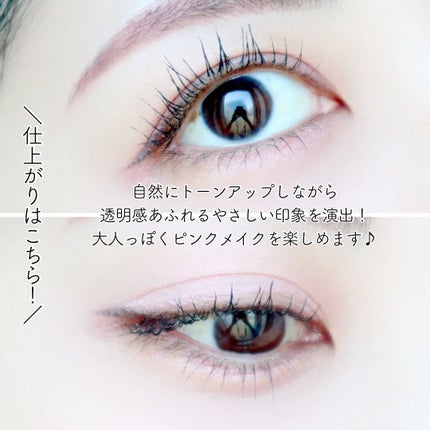 アイカラー/media luxe/アイシャドウパレットを使ったクチコミ(6枚目)