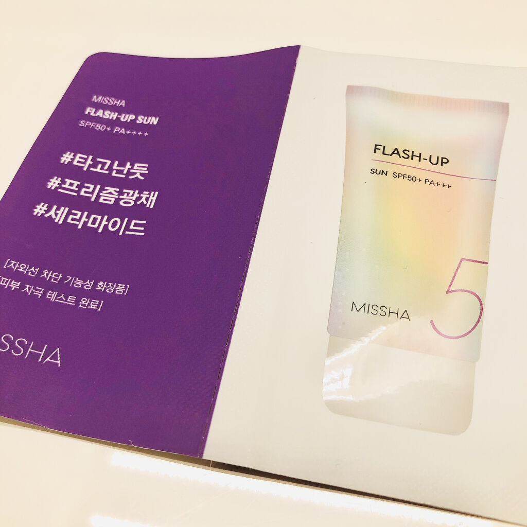 Flash-Up Sun/MISSHA/日焼け止め・UVケアを使ったクチコミ（3枚目）