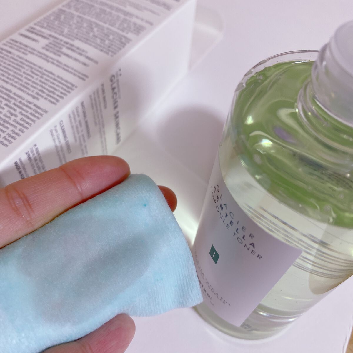 GLACIER CENTELLA AMPOULE TONER/feelxo/化粧水を使ったクチコミ（2枚目）